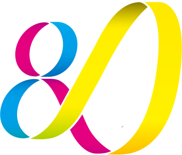 80周年ロゴ