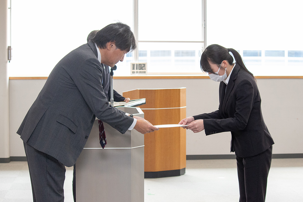 代表挨拶の様子